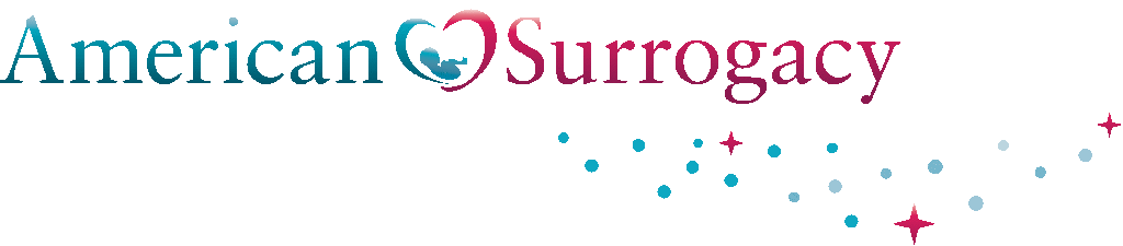 logo of american surrogacy, surrogacy agency